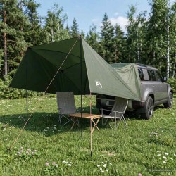 Tente de voiture avec toit Vert armée 308 x 215 x 220 cm 635788635788