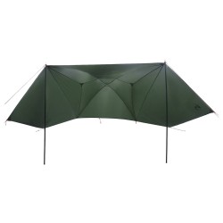 Tente de voiture Vert armée 350 x 250 cm Polyester et Acier 635789635789