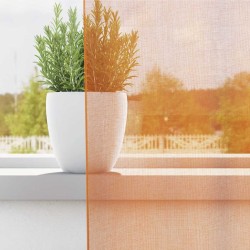 Rideaux en voile à œillets 2 pcs orange 635792635792