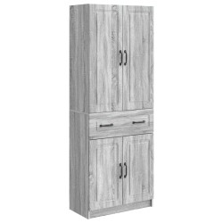 Ensemble de Meubles 2 pcs Sonoma gris Bois d'ingénierie 635795635795