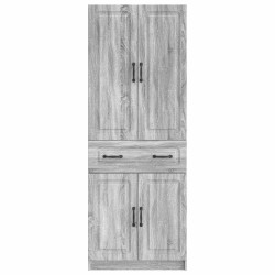 Ensemble de Meubles 2 pcs Sonoma gris Bois d'ingénierie 635795635795