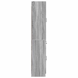 Ensemble de Meubles 2 pcs Sonoma gris Bois d'ingénierie 635795635795