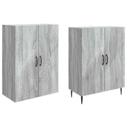 Ensemble de Meubles 2 pcs Sonoma gris 66 x 34,5 x 89,5 cm 635796635796