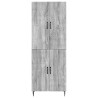 Ensemble de Meubles 2 pcs Sonoma gris 66 x 34,5 x 89,5 cm 635796635796