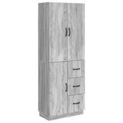 Ensemble de Meubles 2 pcs Sonoma gris Bois d'ingénierie 635797635797