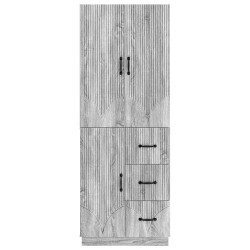 Ensemble de Meubles 2 pcs Sonoma gris Bois d'ingénierie 635797635797