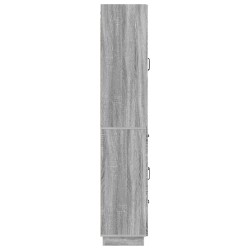 Ensemble de Meubles 2 pcs Sonoma gris Bois d'ingénierie 635797635797