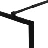 Paroi de douche à l'italienne avec verre trempé Noir 80x195 cm 635799635799