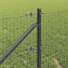 Clôture en fil soudé avec pointes 25 x 0,5 m Gris Maille 635804635804