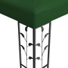 Pavillon 3 x 3 x 2,68 m Vert Polyester et Acier 635806635806