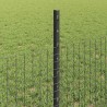 Clôture en fil soudé avec poteaux 25 x 0,5 m Acier galvanisé 635807635807