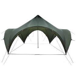 Tente de fête Vert armée 400 x 400 x 320 cm Polyester et Acier 635809635809