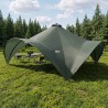 Tente de fête Vert armée 500 x 500 x 350 cm Polyester et Acier 635811635811