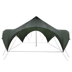 Tente de fête Vert armée 500 x 500 x 350 cm Polyester et Acier 635811635811