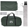 Tente de fête Vert armée 500 x 500 x 350 cm Polyester et Acier 635811635811