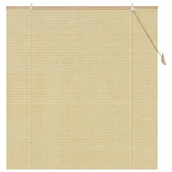 Store enrouleur Naturel 160 x 160 cm Bambou 635812635812