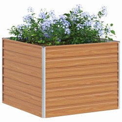 Jardinière surélevée Marron Clair 100 x 100 x 77 cm 635814635814