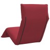 Transat pliant rouge vin 175 x 54 x 8,5 cm tissu Oxford 635818635818