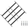 Grille de sécurité pour fenêtres avec 4 barres croisées 3 pcs 635825635825
