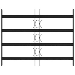Grille de sécurité pour fenêtres avec 4 barres croisées 3 pcs 635825635825