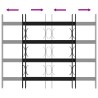 Grille de sécurité pour fenêtres avec 4 barres croisées 3 pcs 635825635825