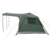 Tente familiale avec toit Vert armée 305 x 275 x 190 cm 635833635833