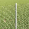 Clôture en fil soudé avec poteaux 10 x 1 m Acier galvanisé 635834635834