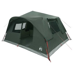 Tente Instantanée avec toit Vert armée 365 x 280 x 200 cm 635836635836