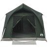 Tente tunnel Vert armée 10 personnes Polyester et Acier 635837635837