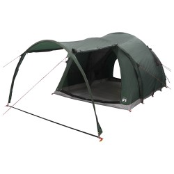 Tente tunnel Vert armée 370 x 275 x 210 cm Polyester et Acier 635838635838
