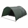 Tente tunnel Vert armée 370 x 275 x 210 cm Polyester et Acier 635838635838