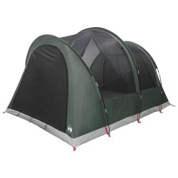 Tente tunnel Vert armée 370 x 275 x 210 cm Polyester et Acier 635838635838