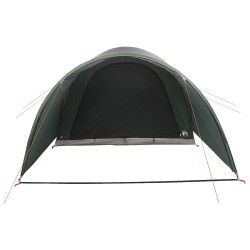 Tente tunnel Vert armée 370 x 275 x 210 cm Polyester et Acier 635838635838