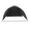 Tente tunnel Vert armée 370 x 275 x 210 cm Polyester et Acier 635838635838