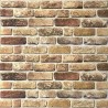 Panneaux muraux 10 pcs Sable Sombre 100 x 50 cm Mousse EPS 635842635842