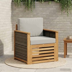 Sofa de milieu extérieur Naturel 635851635851
