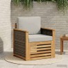 Sofa de milieu extérieur Naturel 635851635851