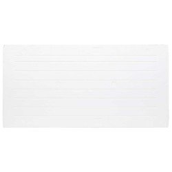 Panneaux muraux 10 pcs Marron clair et blanc 100 x 50 cm 635853635853