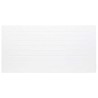 Panneaux muraux 10 pcs Marron clair et blanc 100 x 50 cm 635853635853