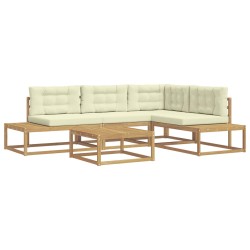 Ensemble de canapés d'extérieur Blanc 79 x 79 x 37 cm Polyester 635861635861