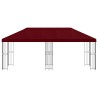 Gazebo avec murs latéraux 6 x 3 m Bordeaux Polyester et Acier 635865635865