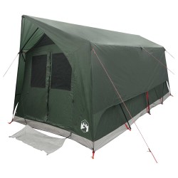 Tente tunnel Vert armée 8 personnes Polyester et Acier 635867635867
