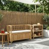 Banc de Rangement de Jardin 110 x 47 x 80 cm Bambou Naturel 635873635873