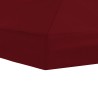 Housse de canopée de gazebo 6 x 3 m Bordeaux Polyester 190 635890635890