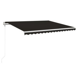 Auvent rétractable automatique 450x350 cm Anthracite 635914635914