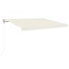 Auvent rétractable automatique 450x350 cm Crème 635915635915
