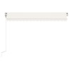 Auvent rétractable automatique 450x350 cm Crème 635915635915