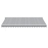 Auvent rétractable automatique anthracite et blanc 450x350 cm 635918635918