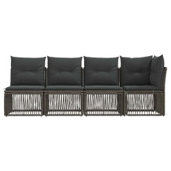 Canapé 4 places avec accoudoir gauche 4 pcs 4-Nombre de places 635924635924