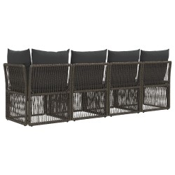 Canapé 4 places avec accoudoir gauche 4 pcs 4-Nombre de places 635924635924